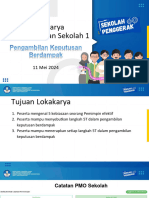 Lokakarya Kepemimpinan Sekolah 1