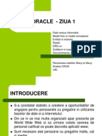 Oracle Ziua 1