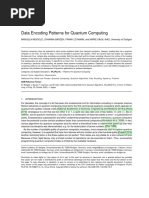 Data Encoding Patterns For Quantum Computing