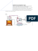 Esquema Del Funcionamiento de Una Máquina de Vapor