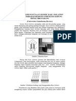 Pengaruh Penggunaan Seismic Base Isolation