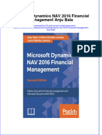 [Download pdf] Microsoft Dynamics Nav 2016 Financial Management Anju Bala online ebook all chapter pdf 