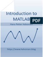 MATLAB Course - Part 1