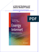 [Download pdf] Energy Internet Systems And Applications Ahmed F Zobaa online ebook all chapter pdf 