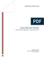 CAF02 Pas Papers From 2014 to 2023(JJ)