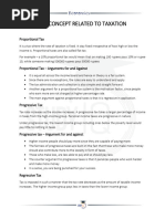 Types of Taxation Explained | PDF | Taxes | Progressive Tax