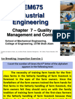 Chapter 7 Quality Management and Control Mem675