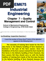 Chapter 7 Quality Management and Control Mem675