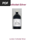 Download Colloidal Silver - Information Booklet by London Colloidal Silver SN73271041 doc pdf