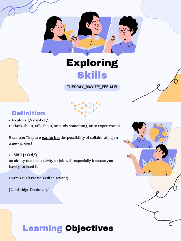 TUESDAY - MAY 7TH - Exploring Skills - EFE ALFI | PDF | Vocabulary ...