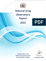 National Drug Observatory Report 2022