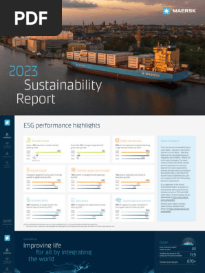 2023 Maersk Sustainability Report