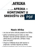 16.) Geografski Polozaj I Smjestaj Afrike