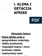 18.) Klima i Vegetacija Afrike