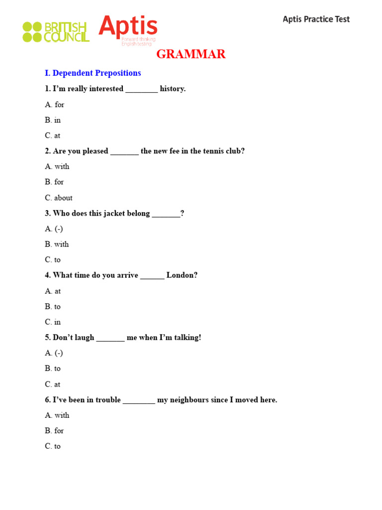 English Grammar Practice Exercises | PDF | Verb | Linguistic Morphology