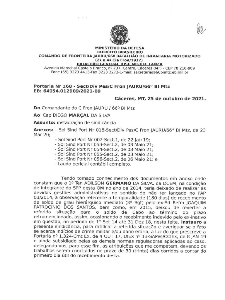 Portaria 168 e anexos compressed pdf