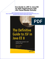 (Download PDF) The Definitive Guide To JSF in Java Ee 8 Building Web Applications With Javaserver Faces Bauke Scholtz Online Ebook All Chapter PDF