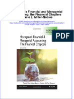 [Download pdf] Horngrens Financial And Managerial Accounting The Financial Chapters Tracie L Miller Nobles online ebook all chapter pdf 