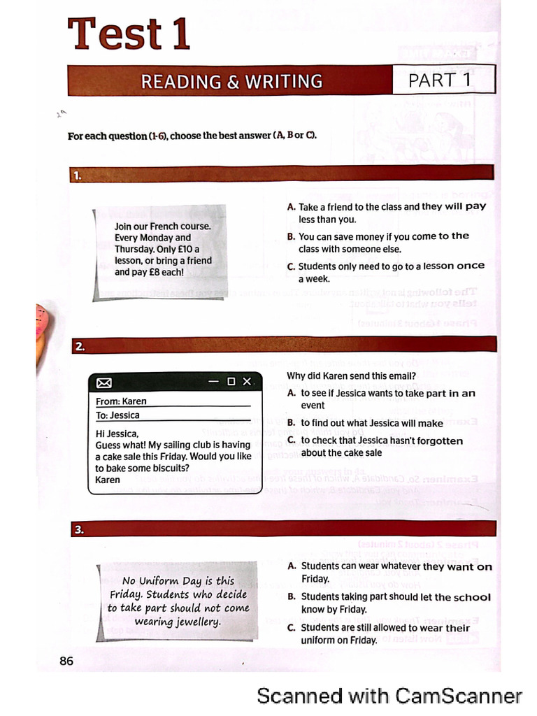 A2 Key For Schools Book | PDF