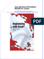 [Download pdf] Engineering With Excel 5Th Edition Ronald W Larsen online ebook all chapter pdf 