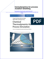 (Download PDF) Chemical Thermodynamics For Process Simulation Gmehling Online Ebook All Chapter PDF