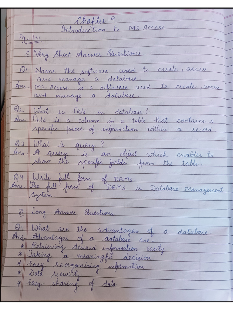 Class - 7 Chapter 9 | PDF