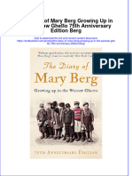 [Download pdf] The Diary Of Mary Berg Growing Up In The Warsaw Ghetto 75Th Anniversary Edition Berg online ebook all chapter pdf 