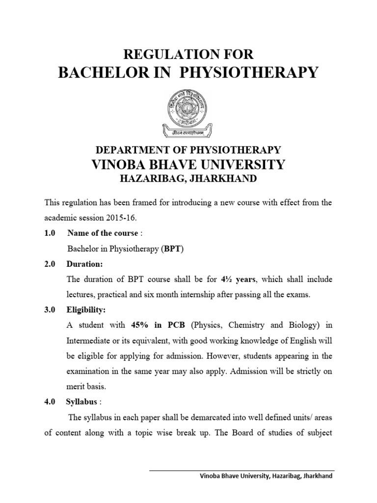 Physiotheraphy pdf academic term