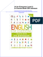 [Download pdf] English For Everyone Level 3 Intermediate Course Book Gill Johnson online ebook all chapter pdf 