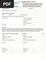 Application Form