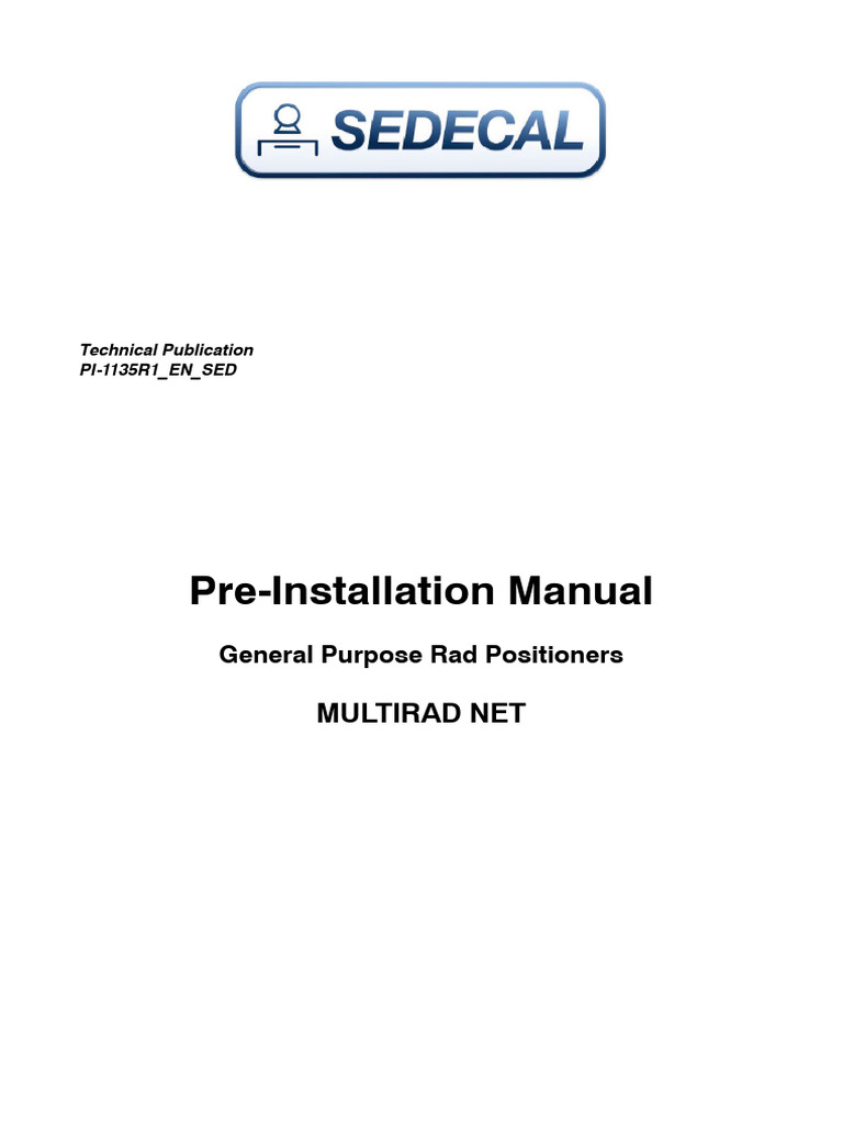 Pre-Installation Guide for Rad Positioners | PDF | Alternating Current ...