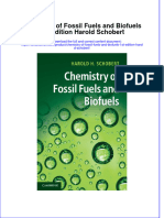 [Download pdf] Chemistry Of Fossil Fuels And Biofuels 1St Edition Harold Schobert online ebook all chapter pdf 