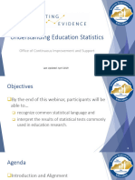 Understanding Education Statistics