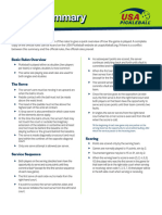 USA Pickleball Rules Summary - 2 - 7 - 23