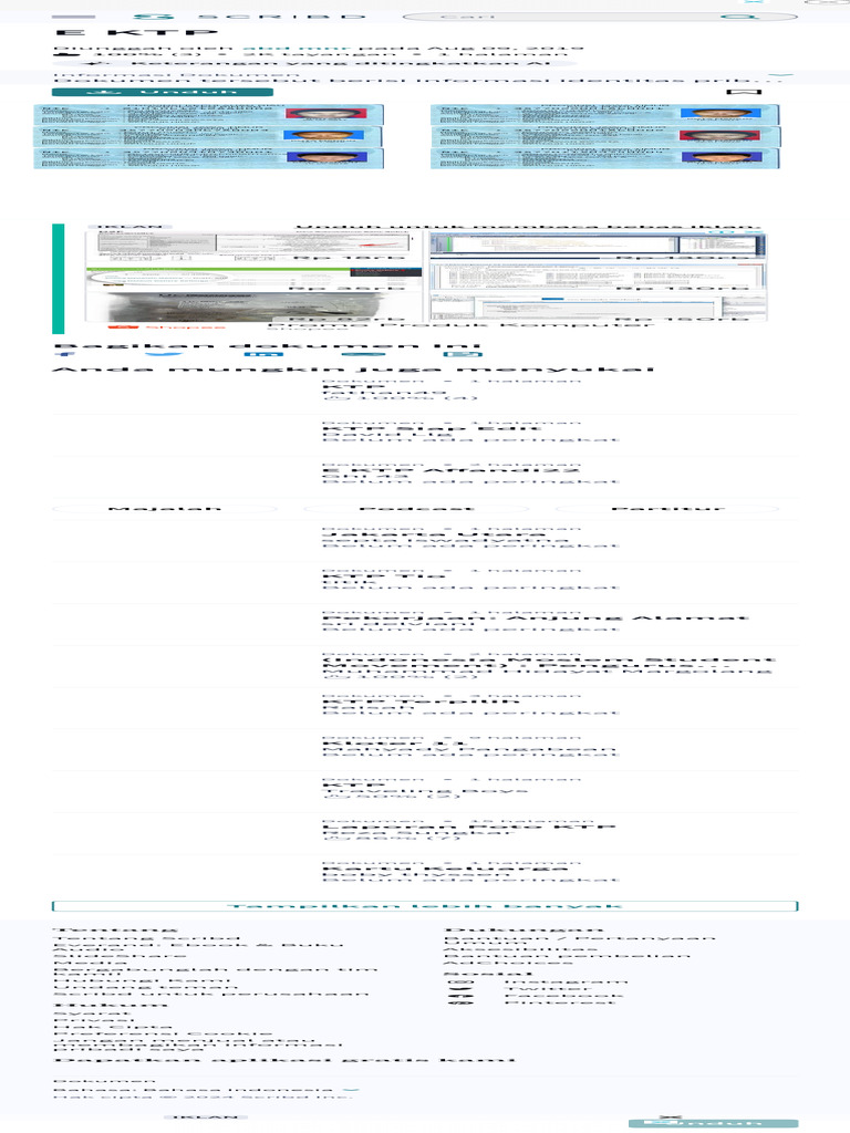 E KTP PDF | PDF