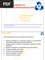 Introduction To Computational Fluid Dynamics (CFD)