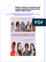 [Download pdf] Modern Herstory Stories Of Women And Nonbinary People Rewriting History First Edition Blair Imani online ebook all chapter pdf 