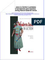 [Download pdf] Modern Java In Action Lambdas Streams Functional And Reactive Programming Raoul Gabriel Urma online ebook all chapter pdf 