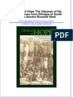 [Download pdf] Children Of Hope The Odyssey Of The Oromo Slaves From Ethiopia To South Africa Sandra Rowoldt Shell online ebook all chapter pdf 