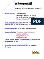 Ocular Emergencies