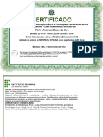 Certificado Robótica