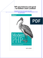 (Download PDF) Modern PHP New Features and Good Practices 1St Edition Josh Lockhart Online Ebook All Chapter PDF
