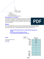 Lecture 17 Arrays