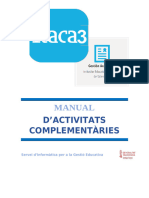 Manual Activitats Complementaries ITACA3-GAC Val