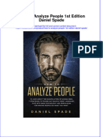 [Download pdf] How To Analyze People 1St Edition Daniel Spade online ebook all chapter pdf 