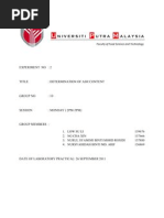 Download Experiment of Determination of Ash Content by Mimie Rosidi SN73275344 doc pdf