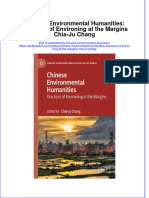 (Download PDF) Chinese Environmental Humanities Practices of Environing at The Margins Chia Ju Chang Online Ebook All Chapter PDF