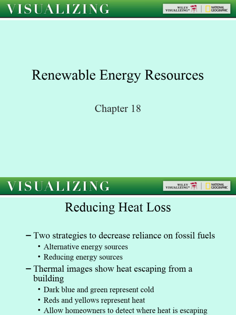 ENV1 Chapter 18 Renewable Energy Resources | PDF | Photovoltaics ...