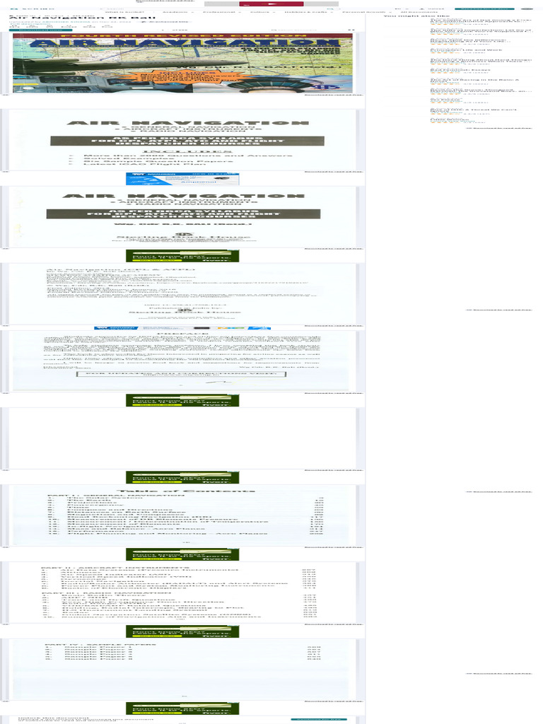 Air Navigation Rk Bali Pdf Pdf Avionics Navigation