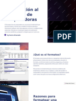 Diapositiva Sobre Formateo de Una PC